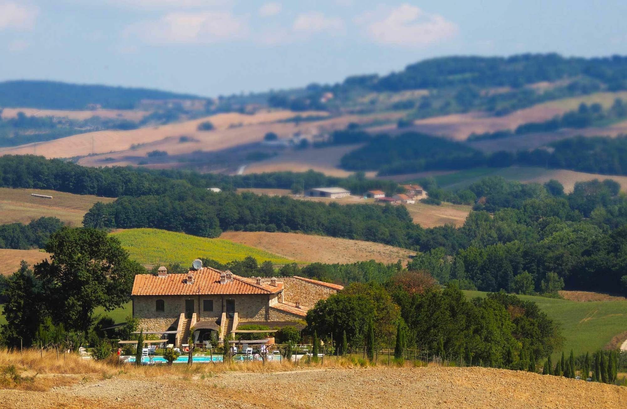 Casale Refoli Casole dʼElsa Exterior foto