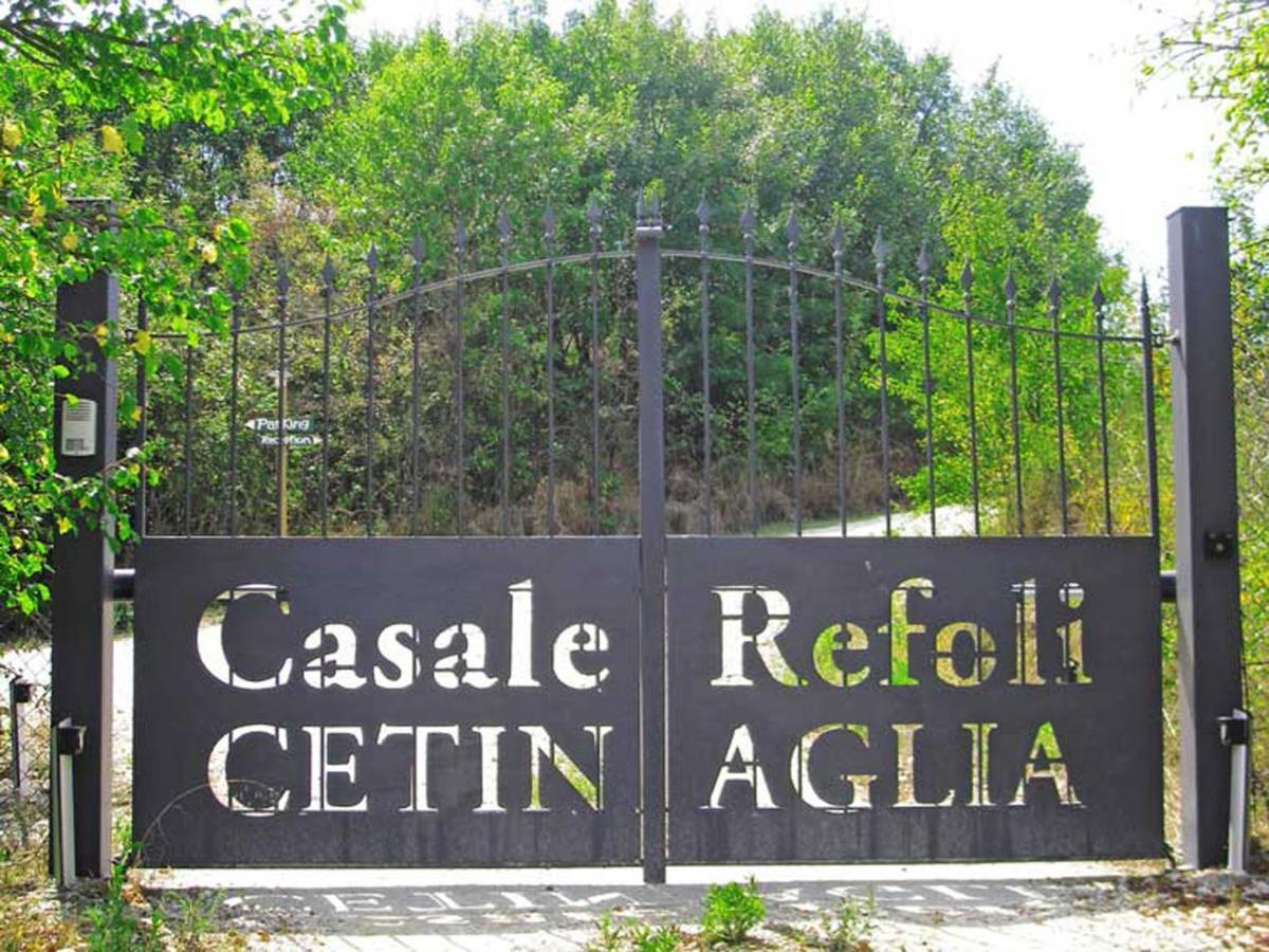 Casale Refoli Casole dʼElsa Exterior foto